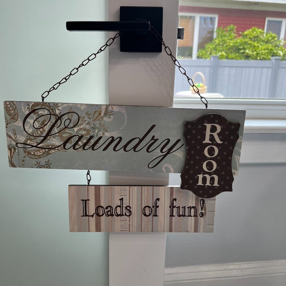 Laundry Room Sign